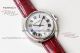 New Copy Cartier Stainless Steel White Roman Dial Leather Band Automatic Watch (9)_th.jpg